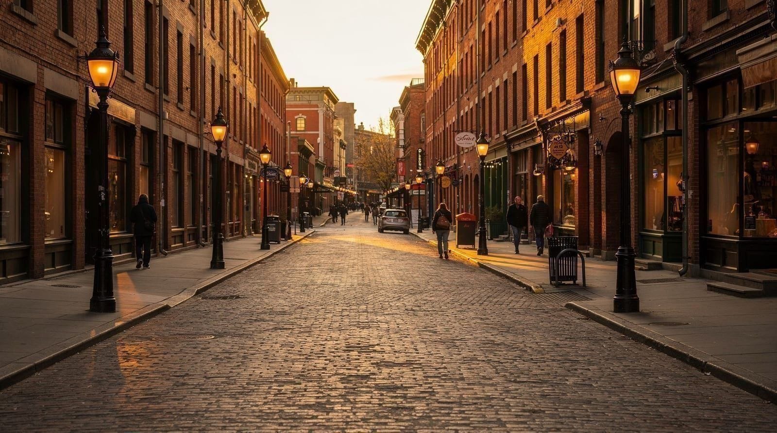 História de Gastown — de bar de serração ao bairro mais antigo de Vancouver — A verdadeira história das ruas vitorianas de Gastown, do relógio a vapor e da es