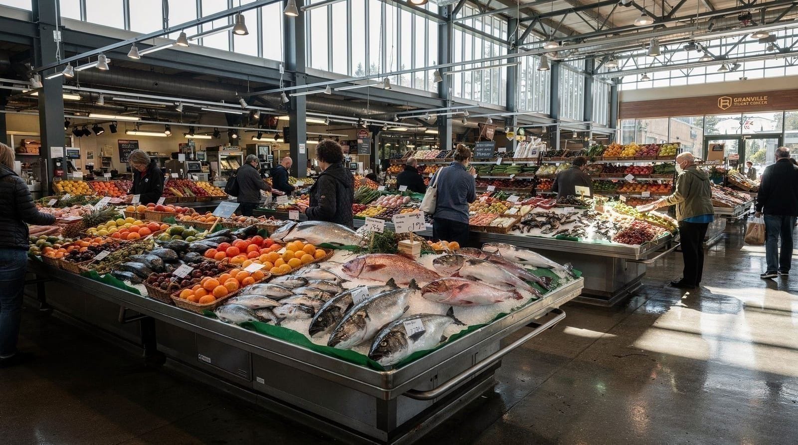 Granville Island Public Market — Cómo visitar el Granville Island Public Market — mejores puestos, cómo llegar si