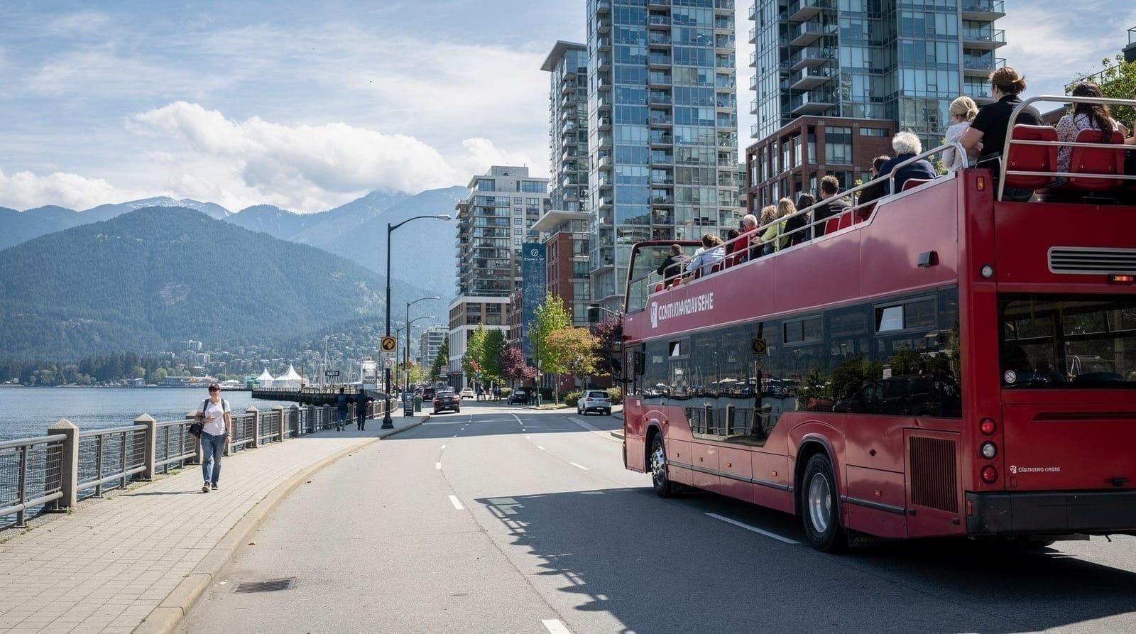 Hop-on hop-off en Vancouver — Cómo funcionan los autobuses hop-on hop-off de Vancouver — rutas, paradas, preci