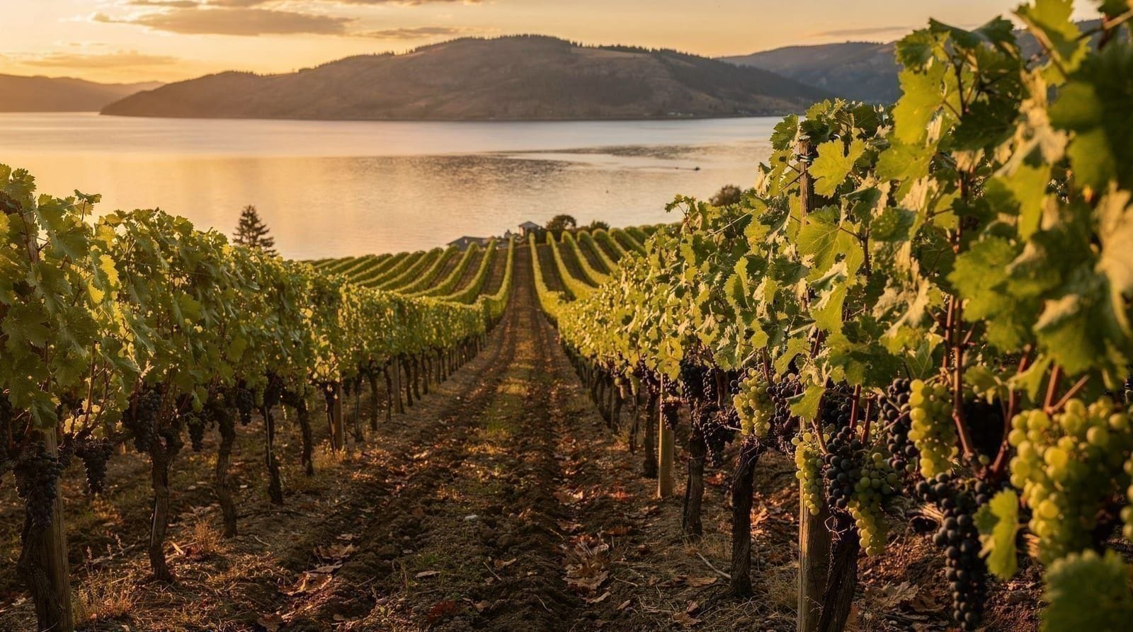 Tours de vino en Okanagan desde Vancouver — La región vinícola de Okanagan está a 4-5 horas en coche o 1 hora en avión de Va