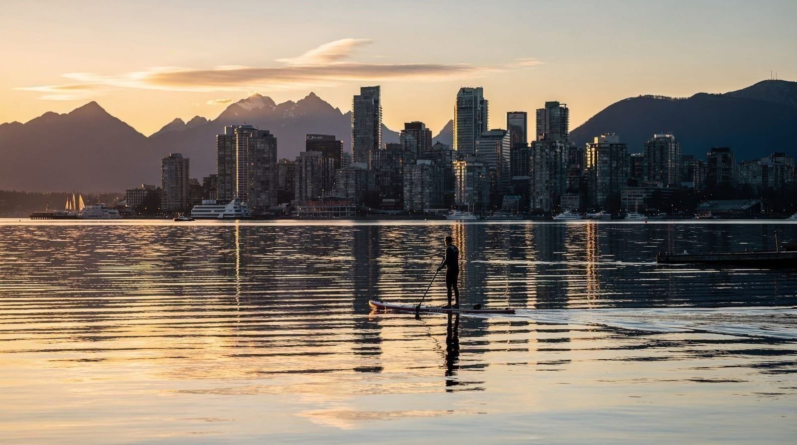 Stand-up paddleboarding em Vancouver — Onde fazer paddleboard em Vancouver, porque a maioria dos alugueres são lojas in