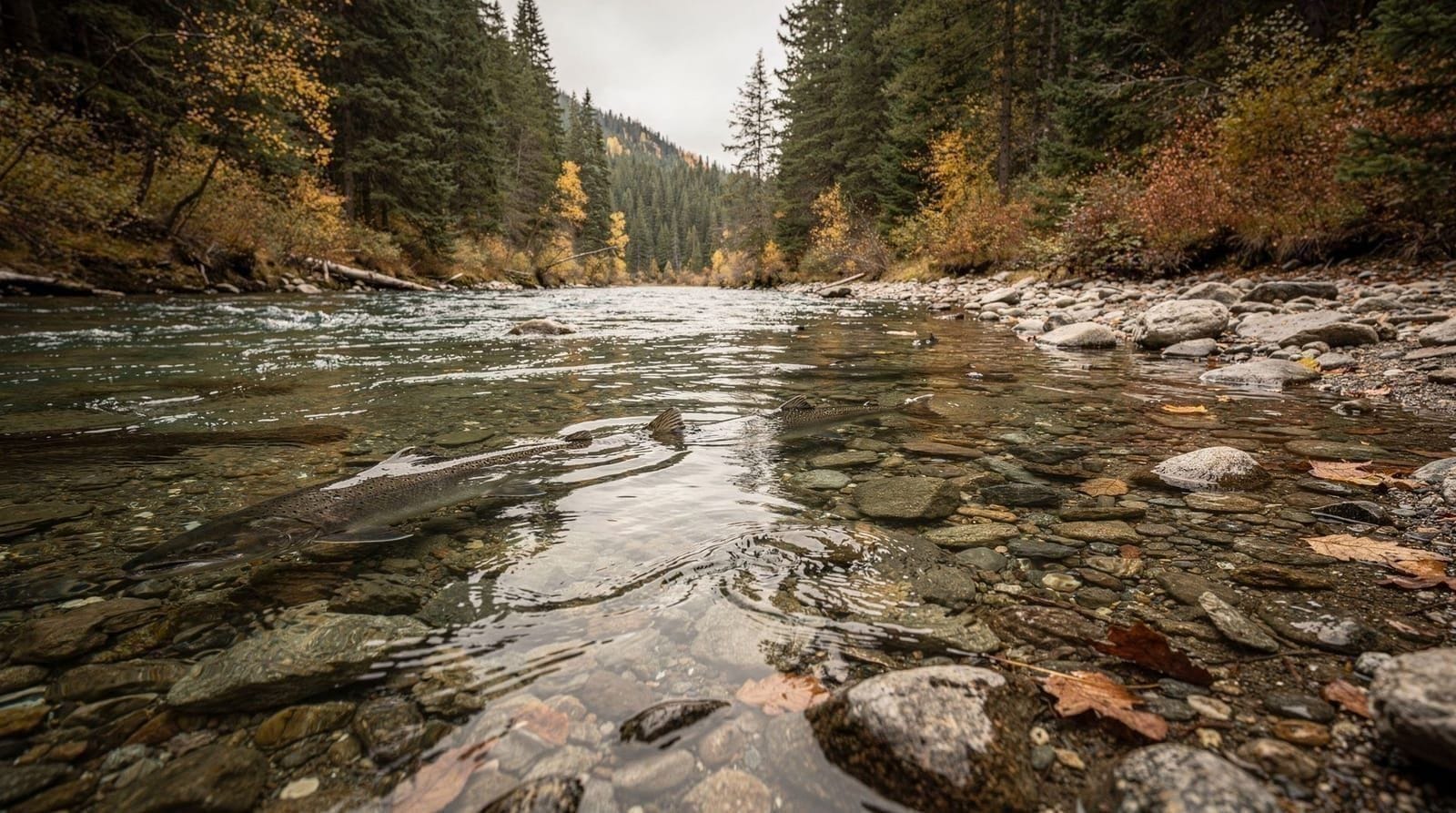 La risalita dei salmoni in BC — dove e quando vederla vicino a Vancouver — Quando e dove vedere la risalita dei salmoni in BC — l'incubatoio del fiume Capi