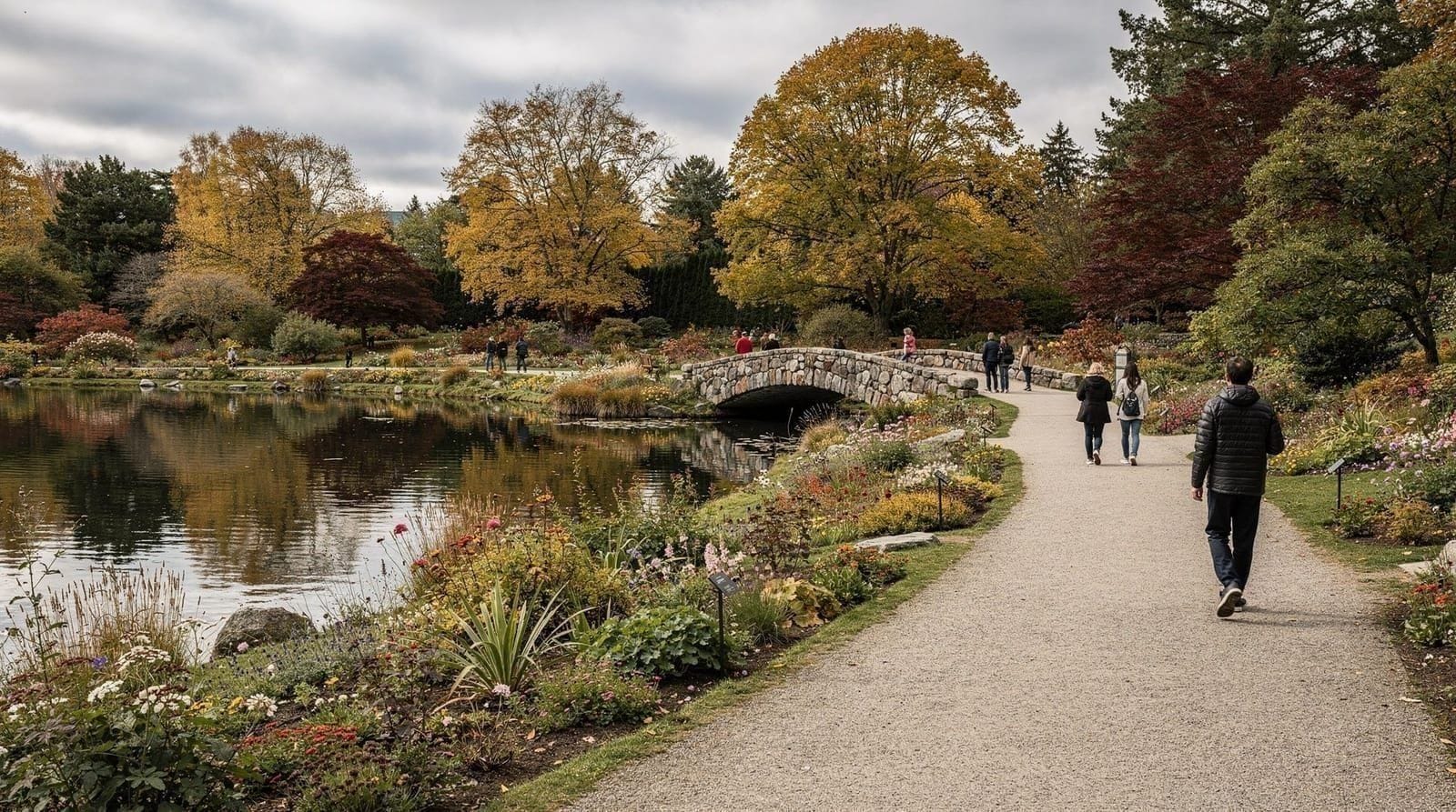 Jardín Botánico VanDusen — Guía del Jardín Botánico VanDusen en Vancouver — el laberinto de setos isabelino
